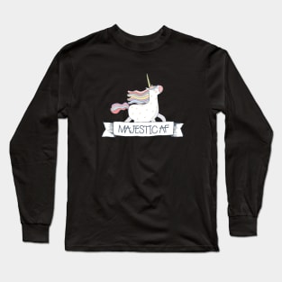 Magestic AF Unicorn Long Sleeve T-Shirt